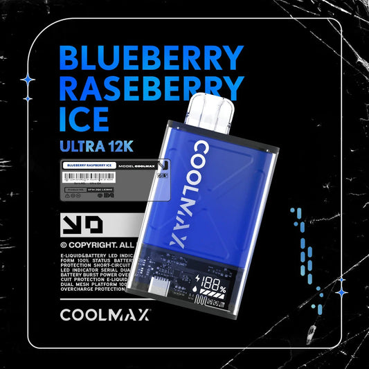 COOLMAX Ultra 12K - Blueberry Raspberry Ice