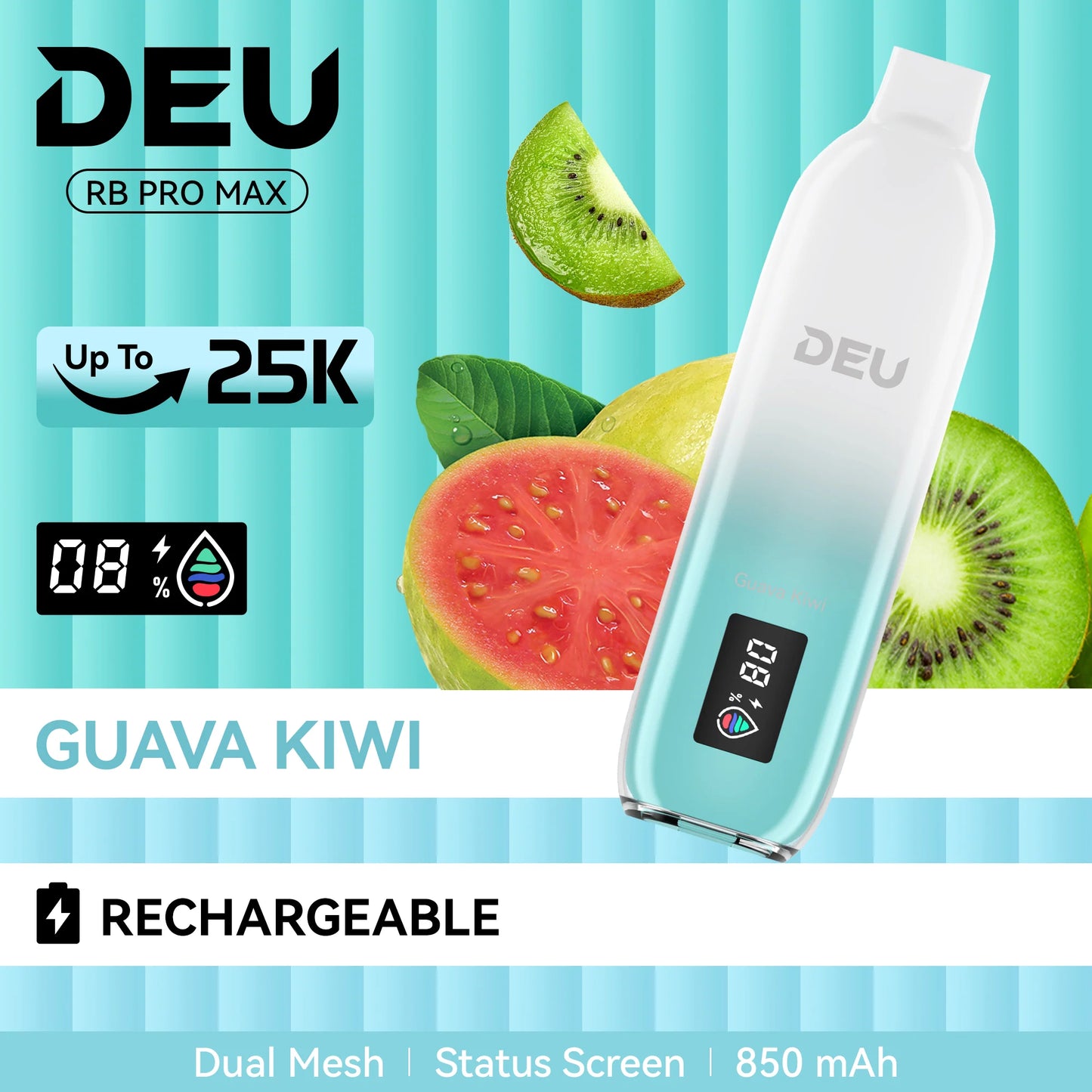 DEU RB PRO MAX Guava Kiwi