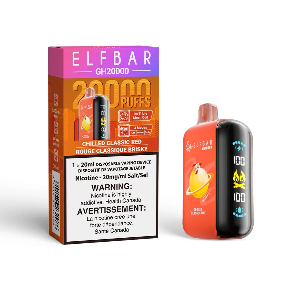 ELFBAR GH20000 Chilled Classic Red