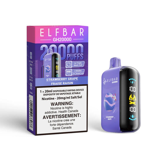 ELFBAR GH20000 Strawberry Grape