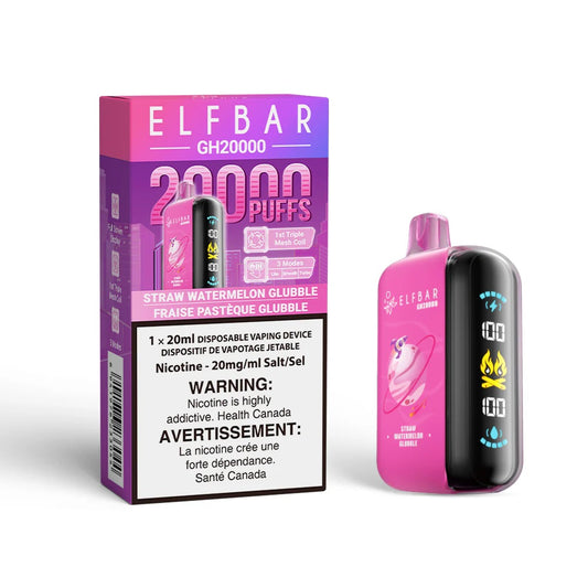 ELFBAR GH20000 Straw Watermelon Glubble