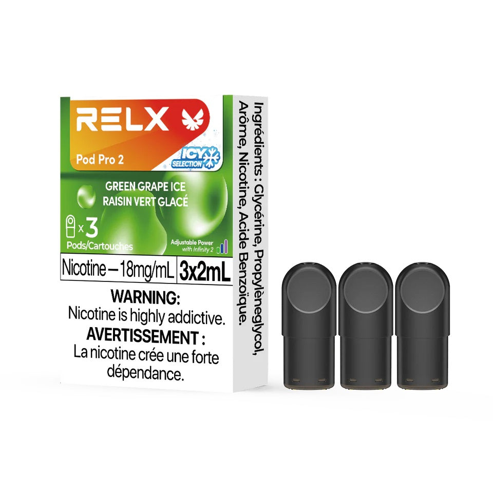 RELX Pod Pro 2 - Green Grape Ice