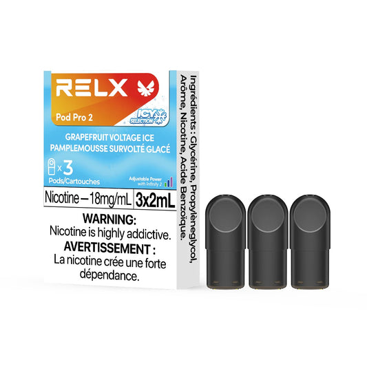 RELX Pod Pro 2 - Grapefruit Voltage Ice