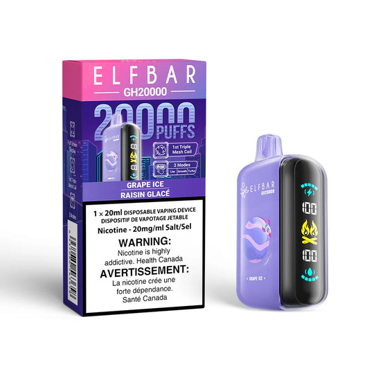 ELFBAR GH20000 Grape Ice