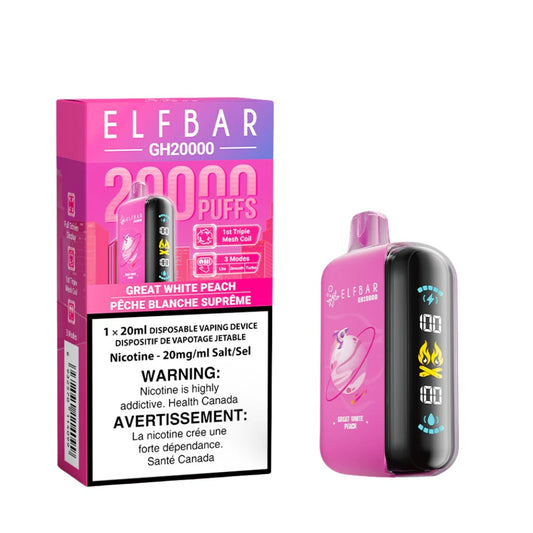 ELFBAR GH20000 Great White Peach