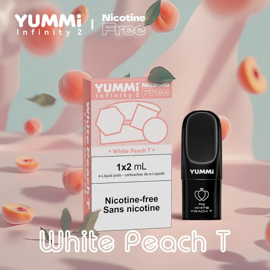 YUMMI Pod - White Peach T